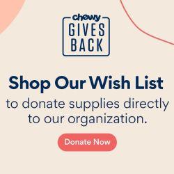 chewy gives back RSP chewy gives back RSP