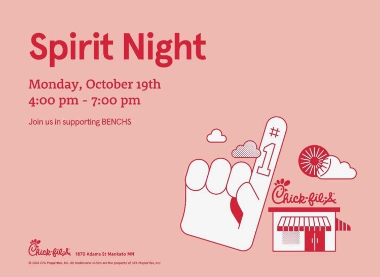 Chick-fil-A Fundraiser for BENCHS